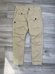 Pantalon cropped sexy cargo Dsquared2 taille 48 - Photo 1/16
