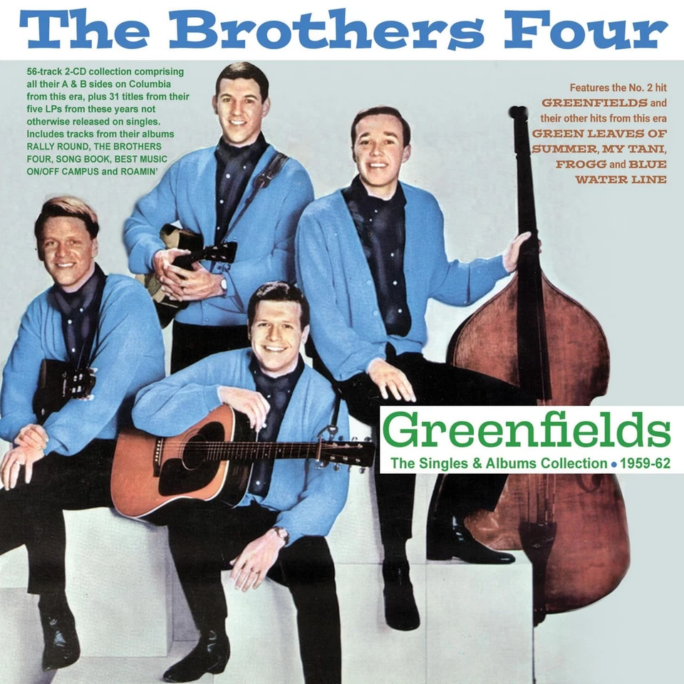 The Brothers Four Greenfields - the Singles & Albums Collection 1959 (CD) - Bild 1 von 1