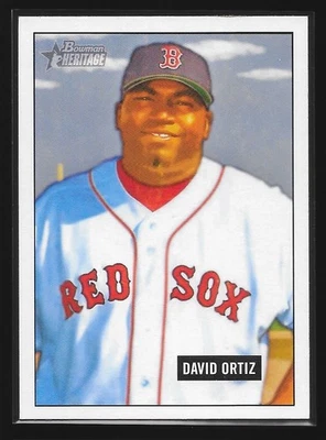 2005 Bowman Heritage - David Ortiz #62 Boston Red Sox - Image 1 of 2