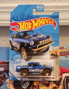 🔥Hot Wheels BIG-AIR BEL-AIR, Azul, Modo Safari, Estuche M,🔥 - Imagen 1 de 3