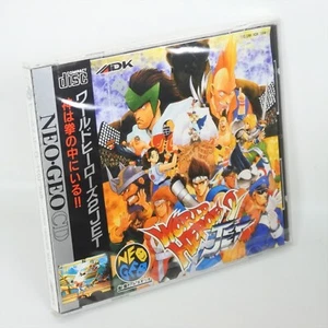 Neo Geo CD World Heroes 2 JET Unused 2348 nc - Picture 1 of 5