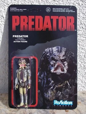 PREDATOR UNMASKED ATTACK MODE OPEN MOUTH REACTION ACTION FIGURE FUNKO POSABLE  - Image 1 of 4