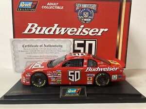1998 Revell NASCAR #50 Ricky Craven Budweiser50th Anniv. Monte Carlo 1:18.