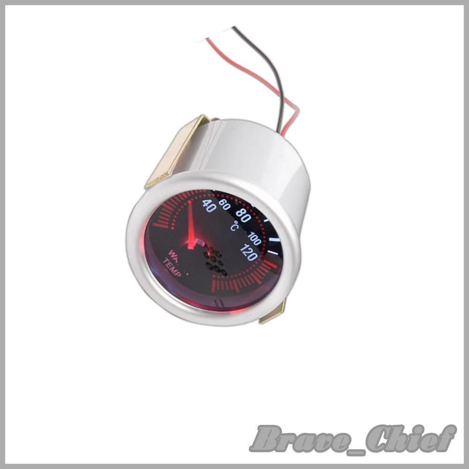  2" 52mm Digital LED Water Temp Temperature Gauge With Sensor Car renovation - Imagem 1 de 4