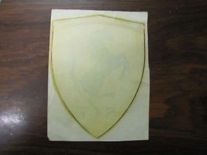 SCUDERIA FERRARI GLASSFANIA CAVALLINO CM. 14,5 X CM. 19 VINTAGE (17) - Bild 1 von 1