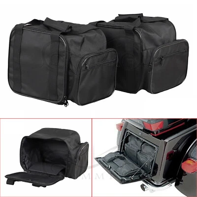 NEW Motorcycle Trunk Liner Luggage Bag Set For Harley Trike Tri Glide 2009-2022 Foto 1 de 4