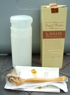 LEAF & RUSHER, BEVERLY HILLS, SISTEMA DE ENTREGA TX ROLLERDERMAL, ABIERTO NUNCA USADO Foto 1 de 4