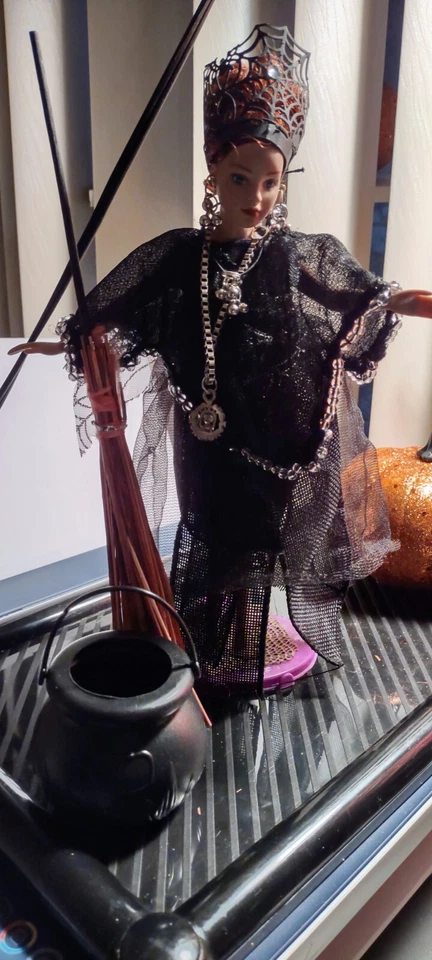 Disfraz de Halloween hecho a mano roble hecho para muñeca Tiny Míss Kitty de 10" Foto 1 de 1