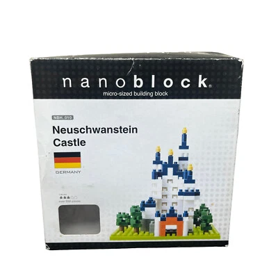 NanoBlock Neuschwanstein Castle Germany 550 Pieces Micro Block Building NBH_010 - Image 1 of 4