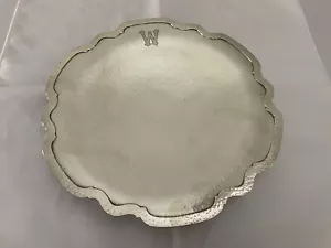 Plato de patas de plata esterlina antiguo vintage de Shreve & Co 457 gramos - Imagen 1 de 7