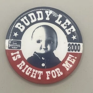 ¡Buddy Lee es adecuado para mí! Pantalones de mezclilla Election Lee 2000 anuncio político - Imagen 1 de 3