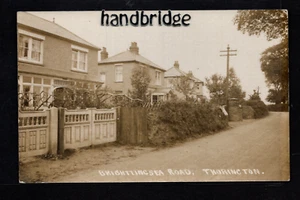 Thorington, Britlingsea Road - sureste de Halesworth - fotografía real p/c. - Imagen 1 de 1