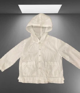 album di famiglia parka baby Kids outer cotton White casual unisex hood - Picture 1 of 8