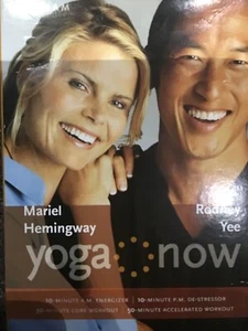 Yoga now . Mariel Hemingway & Rodney Yee .4 disc box set. Region 0 - Picture 1 of 2