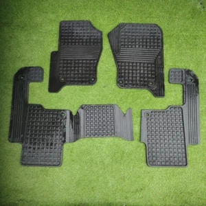 2005 - 2009 LAND ROVER LR3  RUBBER FLOOR MAT SET BLACK - Bild 1 von 6
