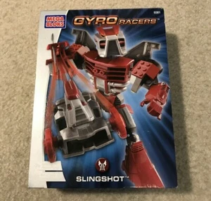 Mega Bloks Gyro Racers Slingshot 50 Pcs Building Toy Robot Figure 2003 Set #9381 - Picture 1 of 11