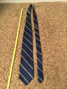 Vintage Delmar NCAA Michigan Wolverines 100% Silk Neck Tie - Picture 1 of 5