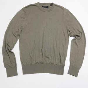 All Saints Nolan Crew Pullover Pullover Herren L grün beheizt Wollmischung Strick - Bild 1 von 9