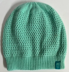 THE NORTH FACE Youth Junior Knit Seafoam Green Beanie Hat Size M/M VGC - Picture 1 of 5