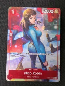 One Piece Nico Robin Full Art Premium Booster The Best Foil NM OP05-010 - Picture 1 of 2