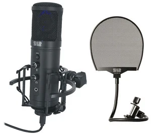 512 Audio by Warm Audio Tempest Condenser USB Recording Microphone+Pop Filter - Picture 1 of 12