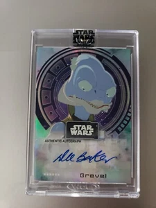 2022 TOPPS STAR WARS SIGNATURE SERIES Grevel Dee Bradley Baker RESISTANCE - Picture 1 of 2