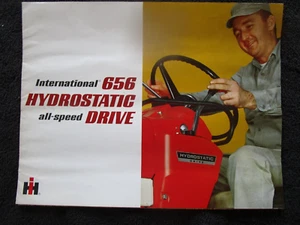 Original 1966 International 656 Hydrostatic All-Speed Drive Brochure - Picture 1 of 7