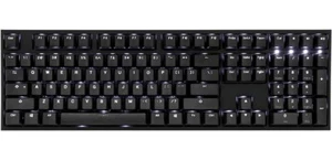 4713319656115 Ducky One 2 Backlit PBT Gaming Keyboard, MX Blue, White LED - Blac - Picture 1 of 1