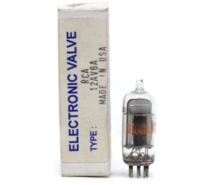 12AV6/HBC91 RCA NOS  Tube Röhre Lampe Valvola Valvula Valve 진공관 真空管 电子管 - Picture 1 of 1
