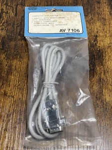 Vintage AV 7106 Cable For IBM PC Computer NEW SEALED  - Picture 1 of 6