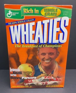 Benny Parsons #72 Wheaties Legends of Racing Series Caja Vacía A3 - Imagen 1 de 12