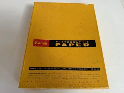 Kodak Photographic Paper 8x10.5" Darkroom Photo Contact Print 250 sheets May 72 - Image 1 of 4