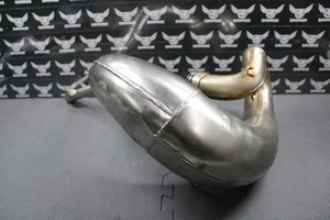 Honda CR250R 2000 2001 FMF Gold Series tubo de escape retorcido cabezal de cámara 020379 - Imagen 1 de 14