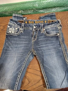 Rock Revival Jeans Boris Skinny Gr. 27 blau - Bild 1 von 10