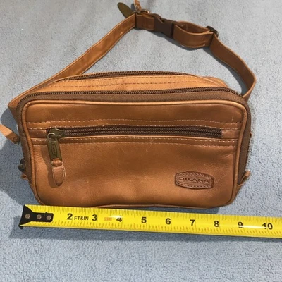 Dilana Dorado Leather Fanny Pack Well Made In Columbia - Image 1 of 4