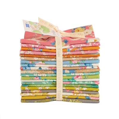 Tilda SUNDAY BRUNCH Colección Algodón Acolchado Telas 20 Cuartos Grasos Paquete Foto 1 de 4