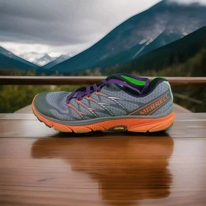 ✅Merrell Monument/Tanga Vibram Shoes Low Top Gray Women's 8 Running Sneakers✅ - Picture 1 of 12