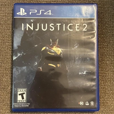 Injustice 2 Sony PlayStation 4 PS4 Video Game Complete Fighting Warner Bros 2017 - Image 1 of 3