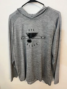 Majestic St. Louis Blues Hoodie Shirt - Picture 1 of 7