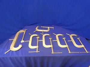 Jorgensen 12" C-Klemme mit 2-5/8" Stiften, 8" C-Klemmen mit 2-5/8" Stiften Menge 5 (6 insgesamt) - Bild 1 von 16