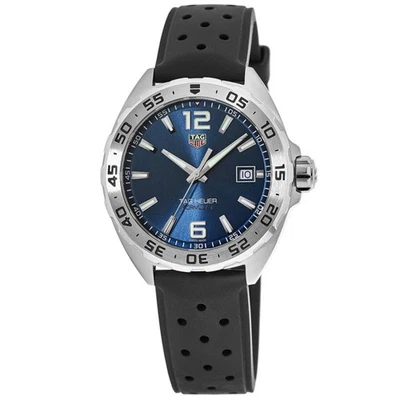Nuevo reloj para hombre Tag Heuer Formula 1 cuarzo esfera azul negro WAZ1118.FT8023 Foto 1 de 3