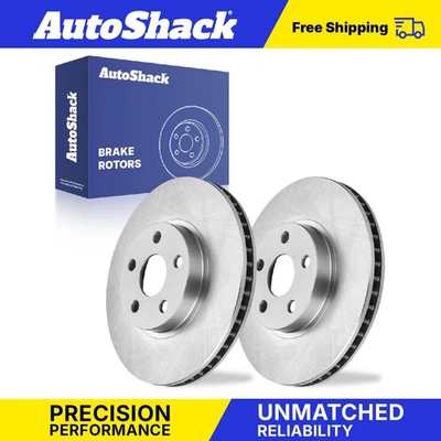 Front Brake Rotors Pair for Toyota Corolla Matrix Scion tC Pontiac Vibe Foto 1 de 4