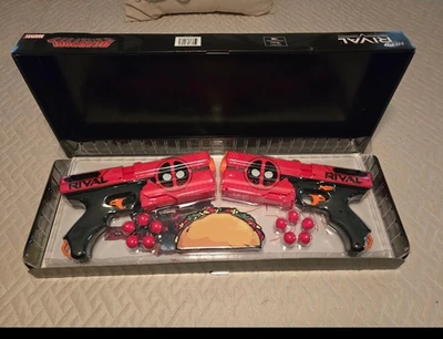 Nerf Rival Deadpool Kronos XVIII-500 Blaster 2-Pack  Lim Edition Collectible NIB - Image 1 of 3