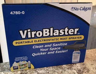 Nu-Calgon ViroBlaster 4780-0 Portable Electrostatic Mist Sprayer Sanitize NEW - Image 1 of 4