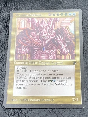 B6 Arcades Sabboth Legends  MTG Magic the Gathering Card - Image 1 of 4