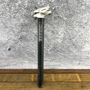 Vintage Titec Seatpost 27.2 mm Black 330 mm Long Micro Adjust 90s 1990s MTB ATB - Picture 1 of 17