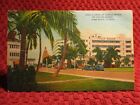 1947. Collins Ave. Hotels. Miami Beach, Florida. Postcard E6