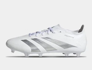 Adidas Predator League FG Niños Zapatos de Fútbol Fútbol Blanco Entrenamiento Talla Uk 2 - Imagen 1 de 9