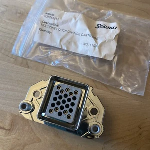 Stäubli K36053612 Multidnet Quick Change Cartridge Connector Robotic Part - Picture 1 of 2