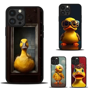 yellow cute cartoony duck Non slip Case For Apple iPhone Samsung Galaxy Motorola - Picture 1 of 25